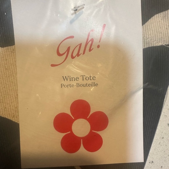 NWT new cow print Wine Tote from LISA SAYS GAH - Picture 8 of 13